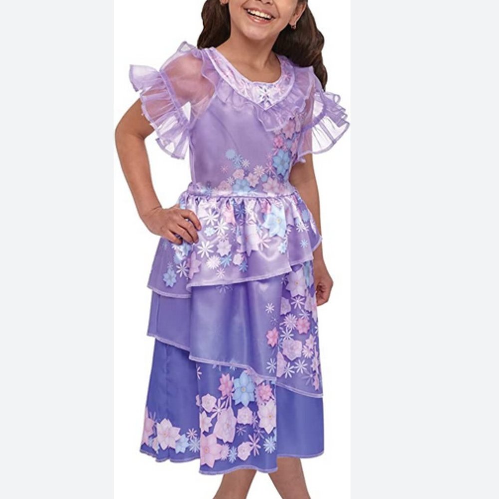 DISNEY Encanto Isabela Madrigal Dress